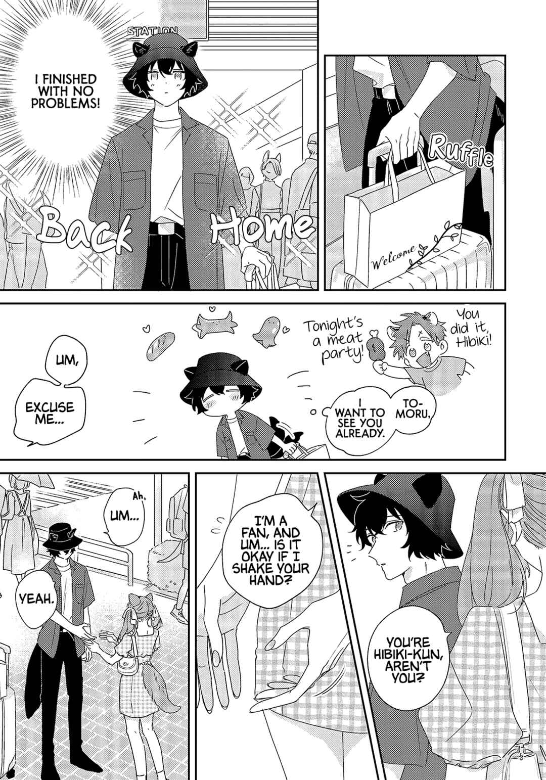 Page 21 Chapter 4 Ookami-kun wa Suki ga Kakusenai