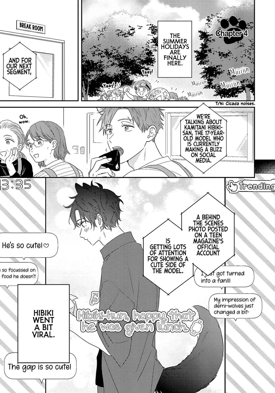 Page 3 Chapter 4 Ookami-kun wa Suki ga Kakusenai