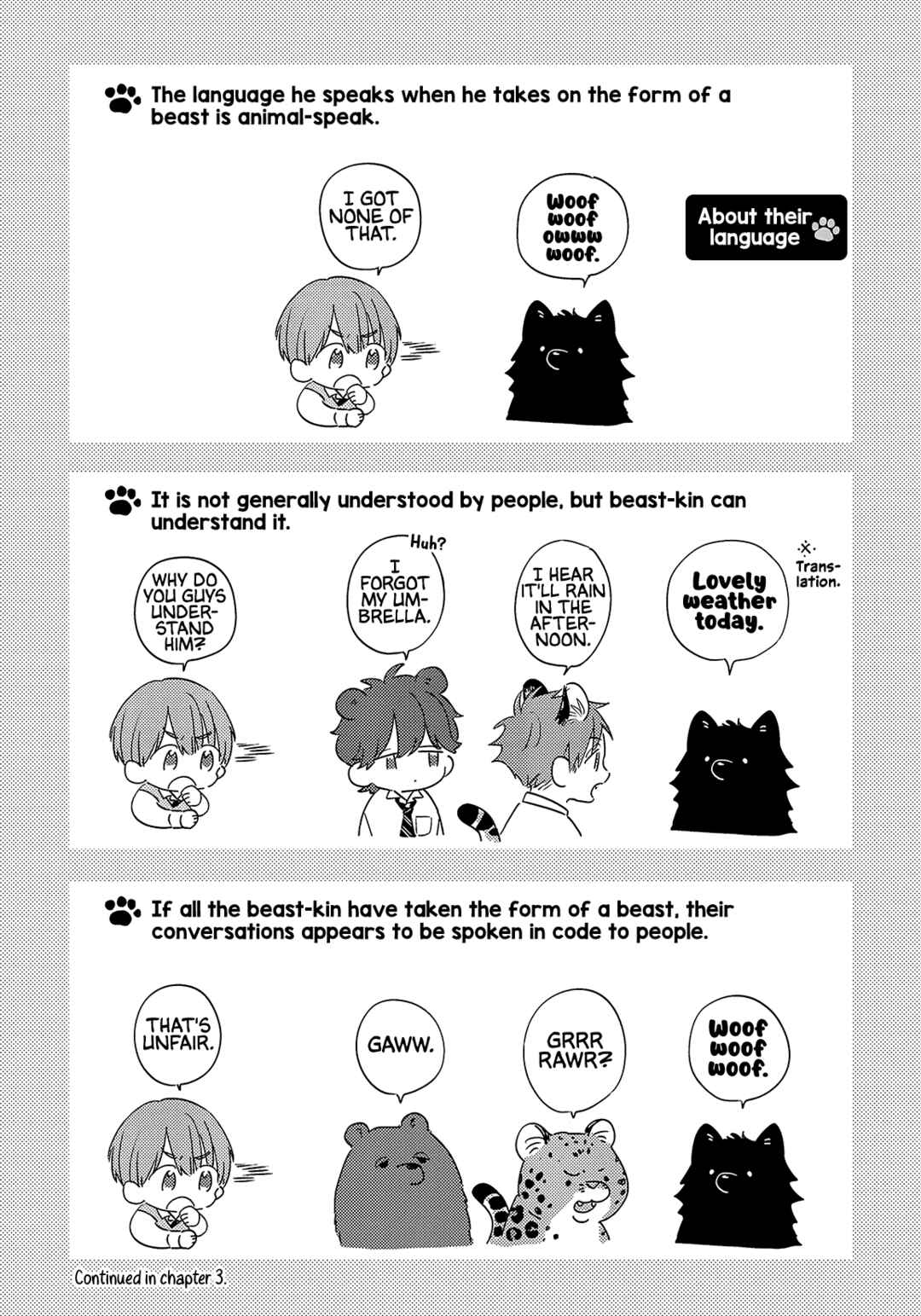 Page 2 Chapter 3 Ookami-kun wa Suki ga Kakusenai