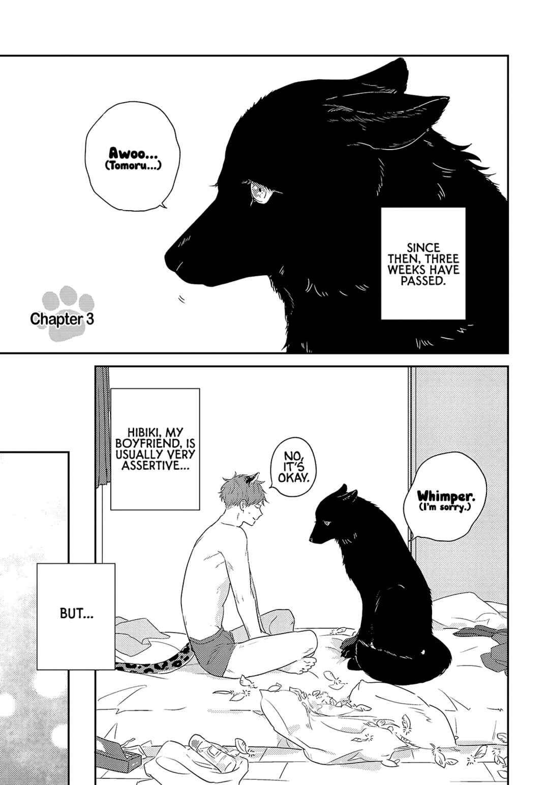 Page 3 Chapter 3 Ookami-kun wa Suki ga Kakusenai
