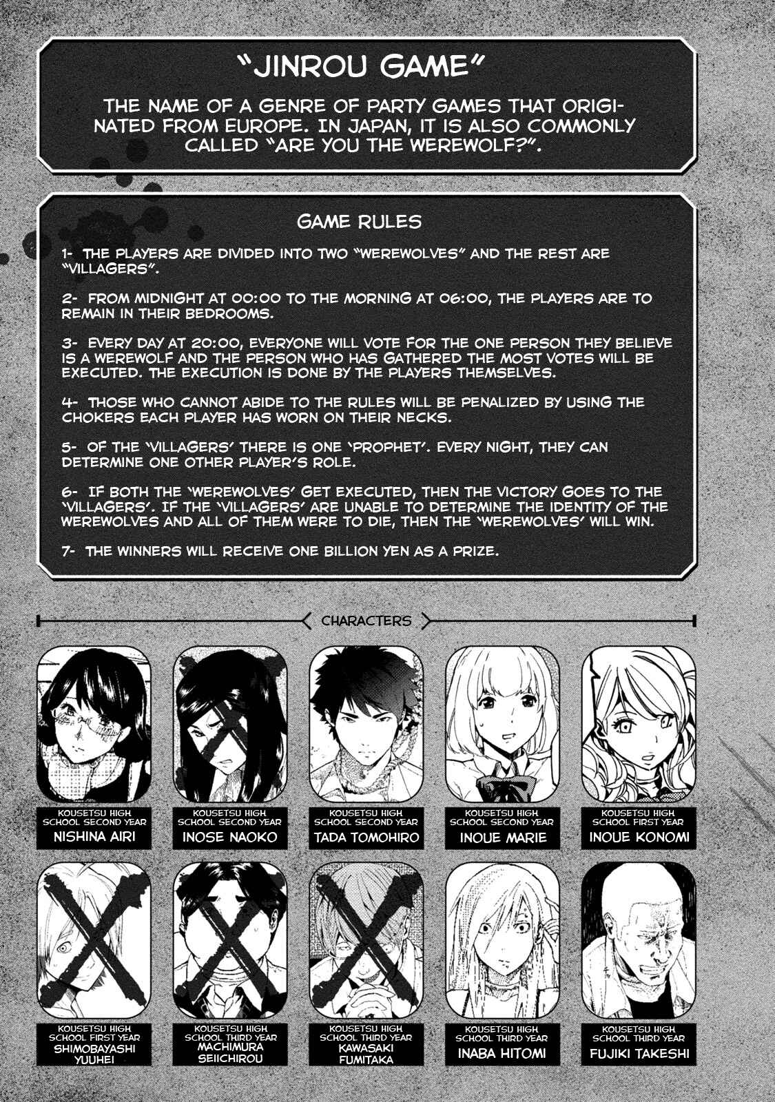 Page 6 Chapter 13 Jinrou Game