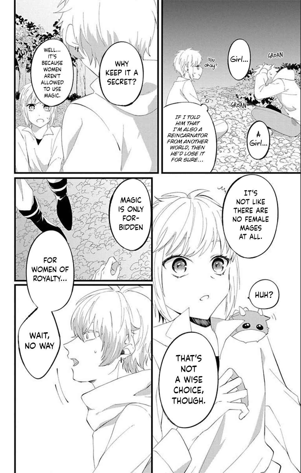 Page 3 Chapter 8 Tensei Shitara Hime Datta node Dansou Joshi Kiwamete Saikyou Mahou Tsukai Mezasuwa