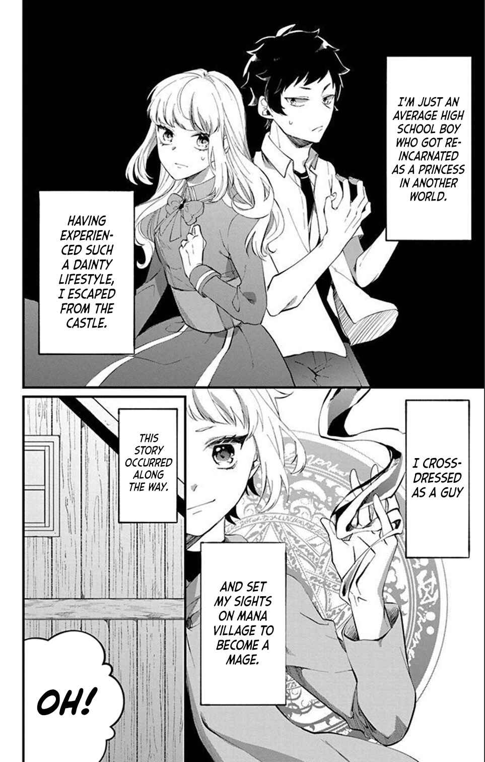 Page 2 Chapter 8.1 Tensei Shitara Hime Datta node Dansou Joshi Kiwamete Saikyou Mahou Tsukai Mezasuwa