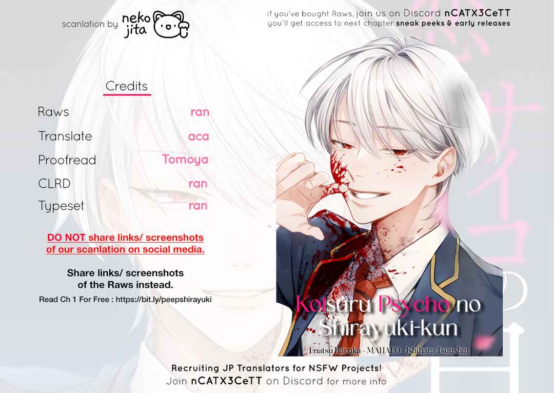 Page 38 Chapter 2 Koisuru Psycho no Shirayuki-kun