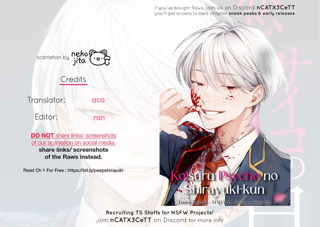 Page 37 Chapter 4 Koisuru Psycho no Shirayuki-kun