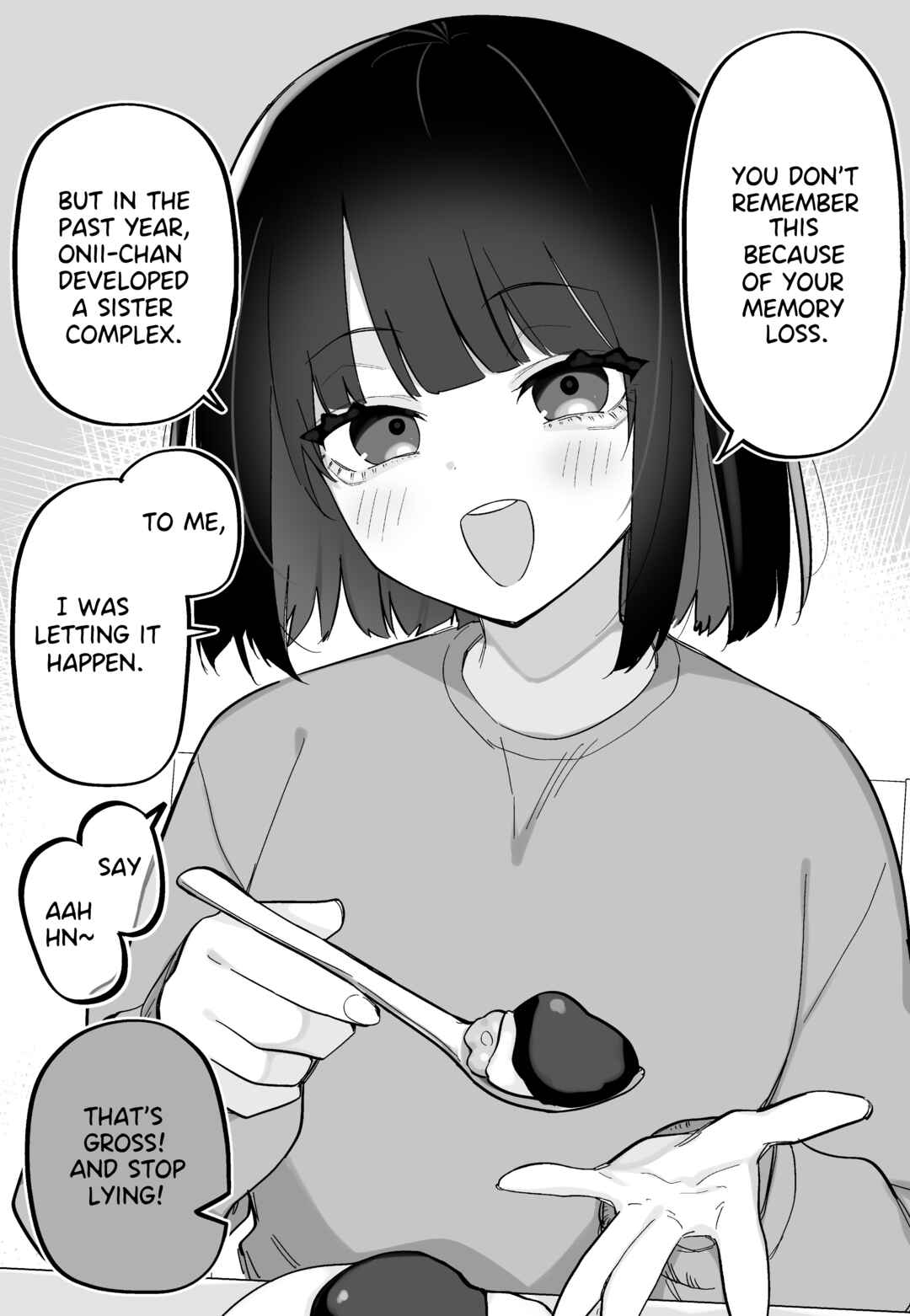 Page 1 Chapter Unknown_7a2c Ani Ga Kioku Soushitsu na no o Ii Koto ni Icha Icha shitai Imouto
