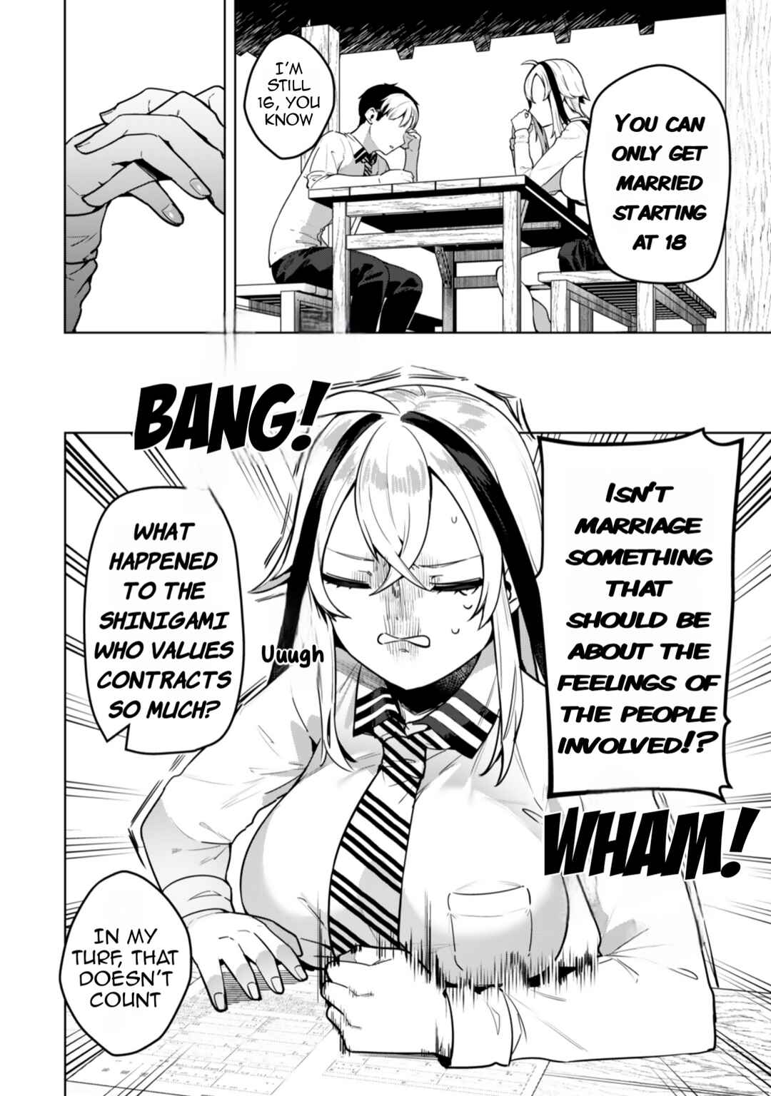 Page 17 Chapter 2 Hakiri-san wa Kimi Dake no Shinigami ni Naritai