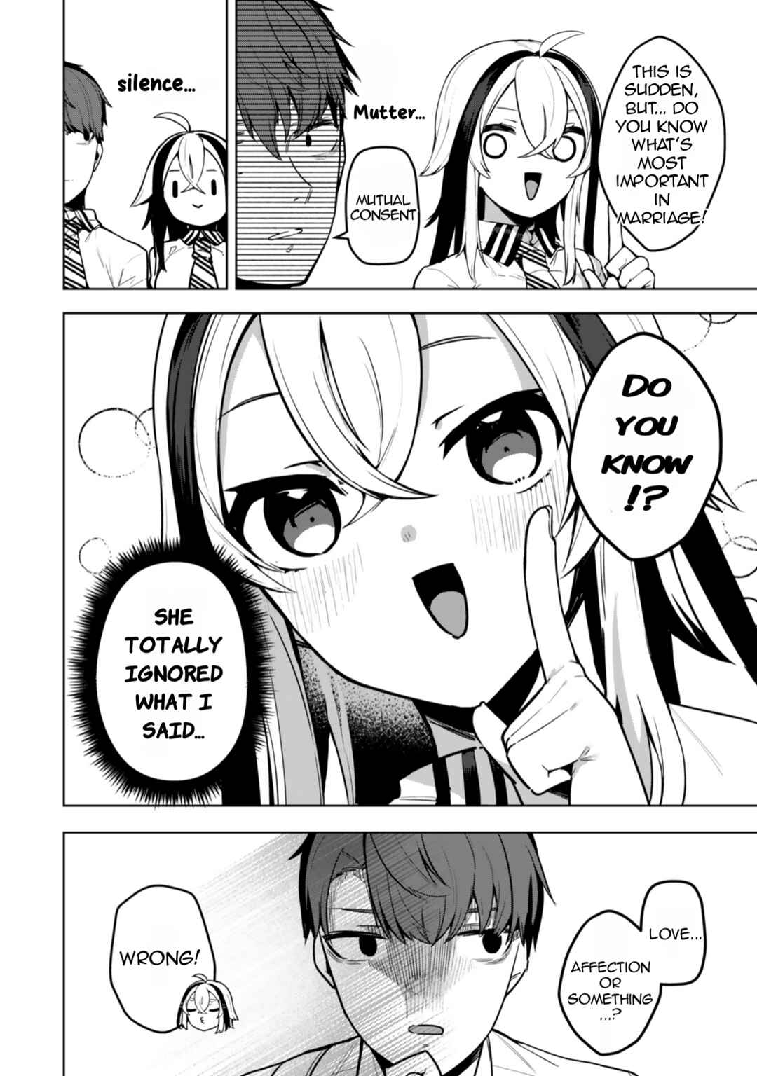 Page 3 Chapter 2 Hakiri-san wa Kimi Dake no Shinigami ni Naritai