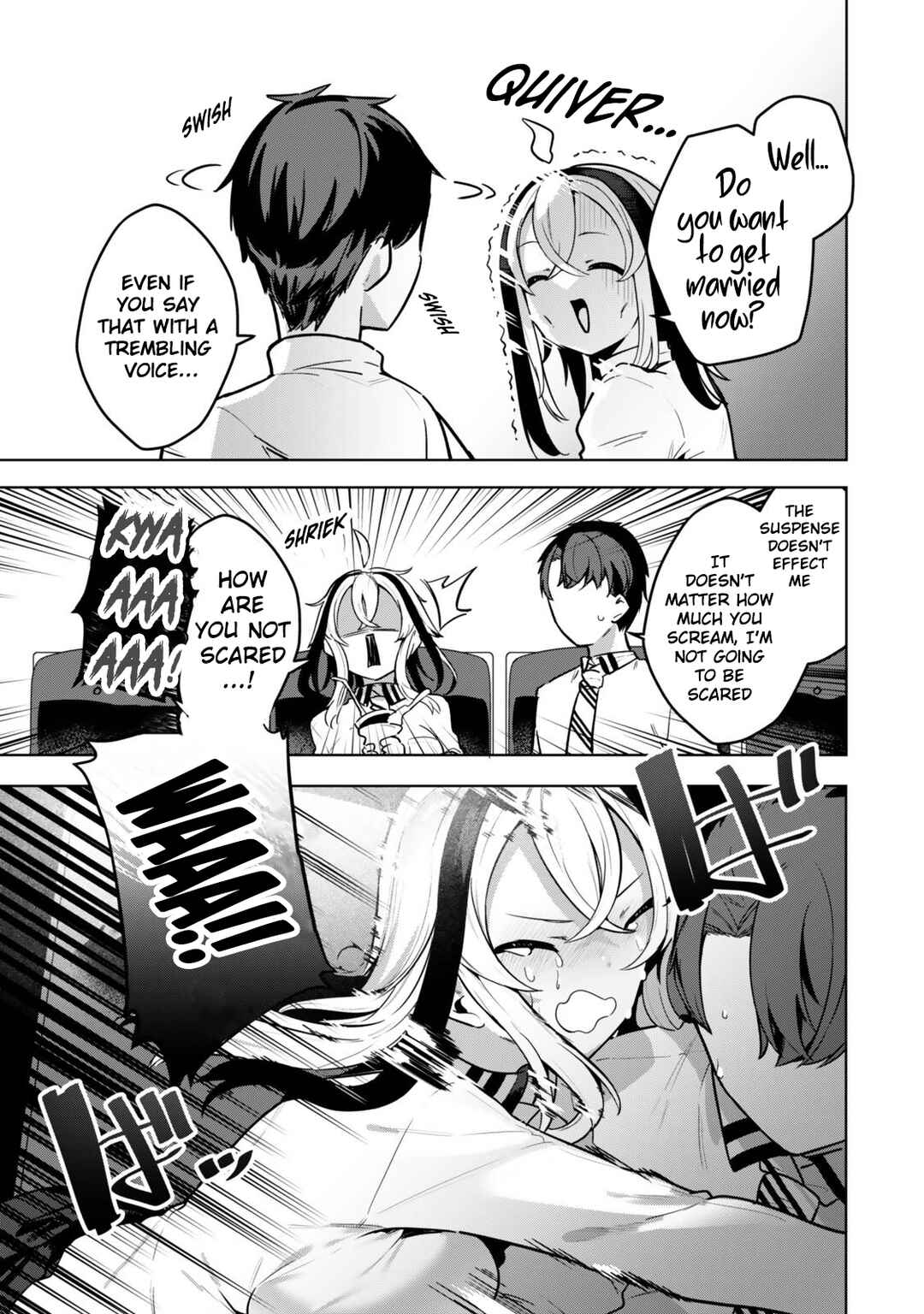 Page 12 Chapter 4 Hakiri-san wa Kimi Dake no Shinigami ni Naritai