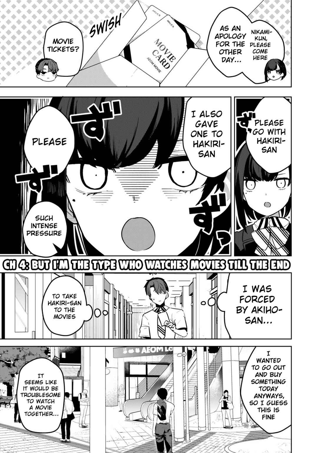 Page 2 Chapter 4 Hakiri-san wa Kimi Dake no Shinigami ni Naritai
