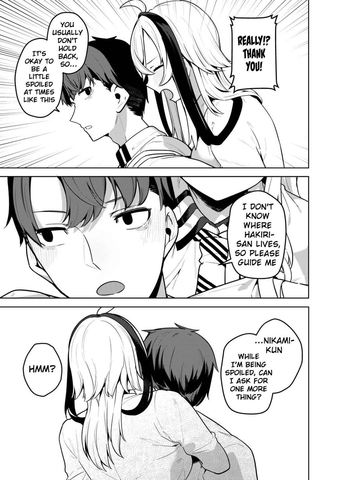 Page 22 Chapter 4 Hakiri-san wa Kimi Dake no Shinigami ni Naritai