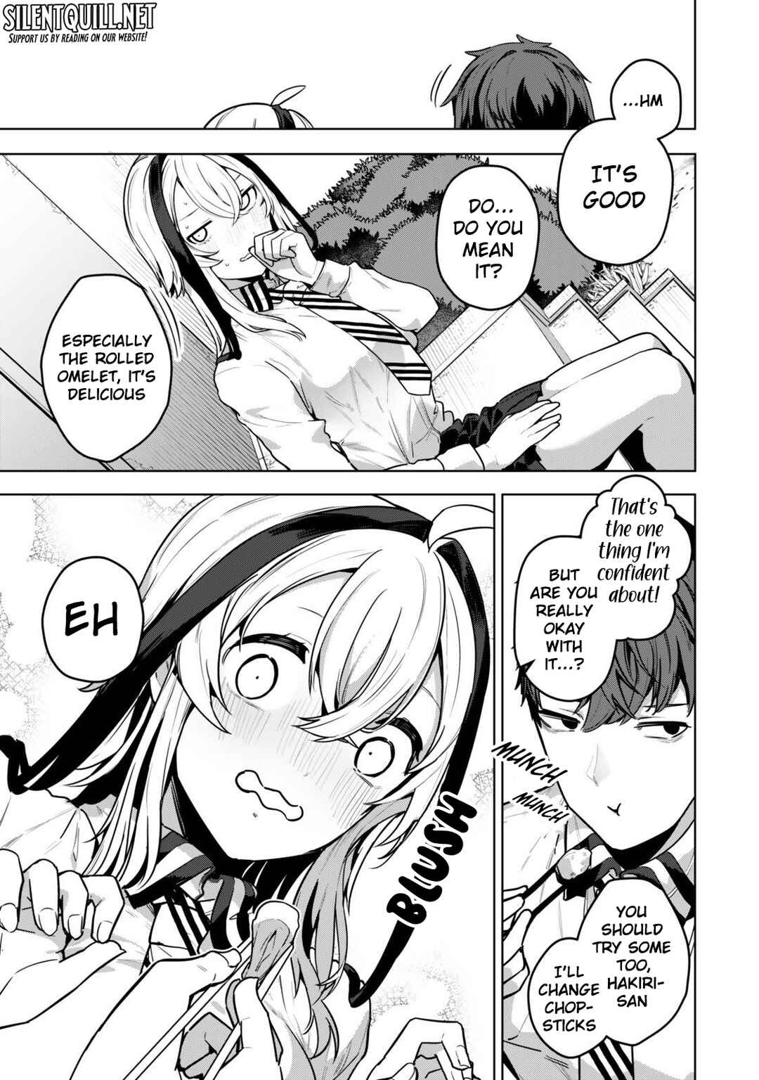Page 14 Chapter 6 Hakiri-san wa Kimi Dake no Shinigami ni Naritai