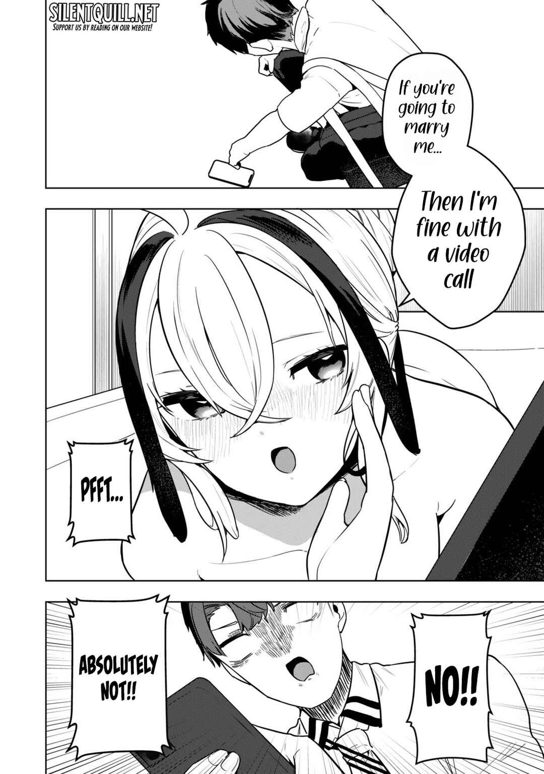 Page 17 Chapter 5 Hakiri-san wa Kimi Dake no Shinigami ni Naritai