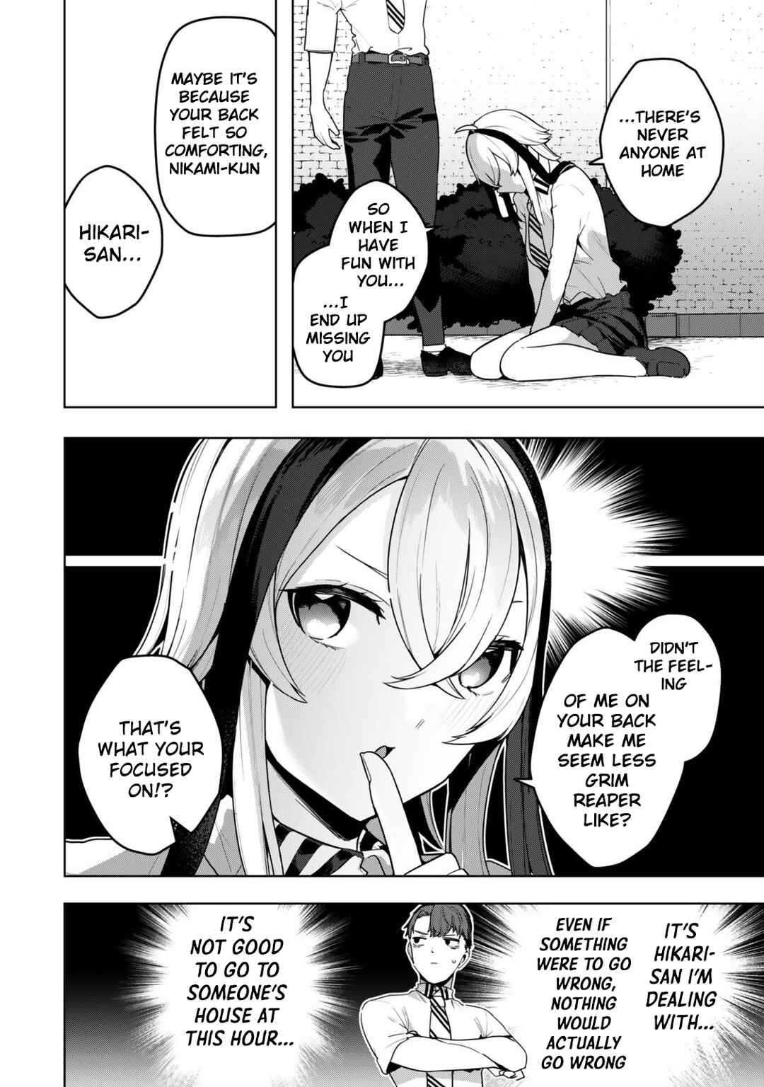 Page 3 Chapter 5 Hakiri-san wa Kimi Dake no Shinigami ni Naritai