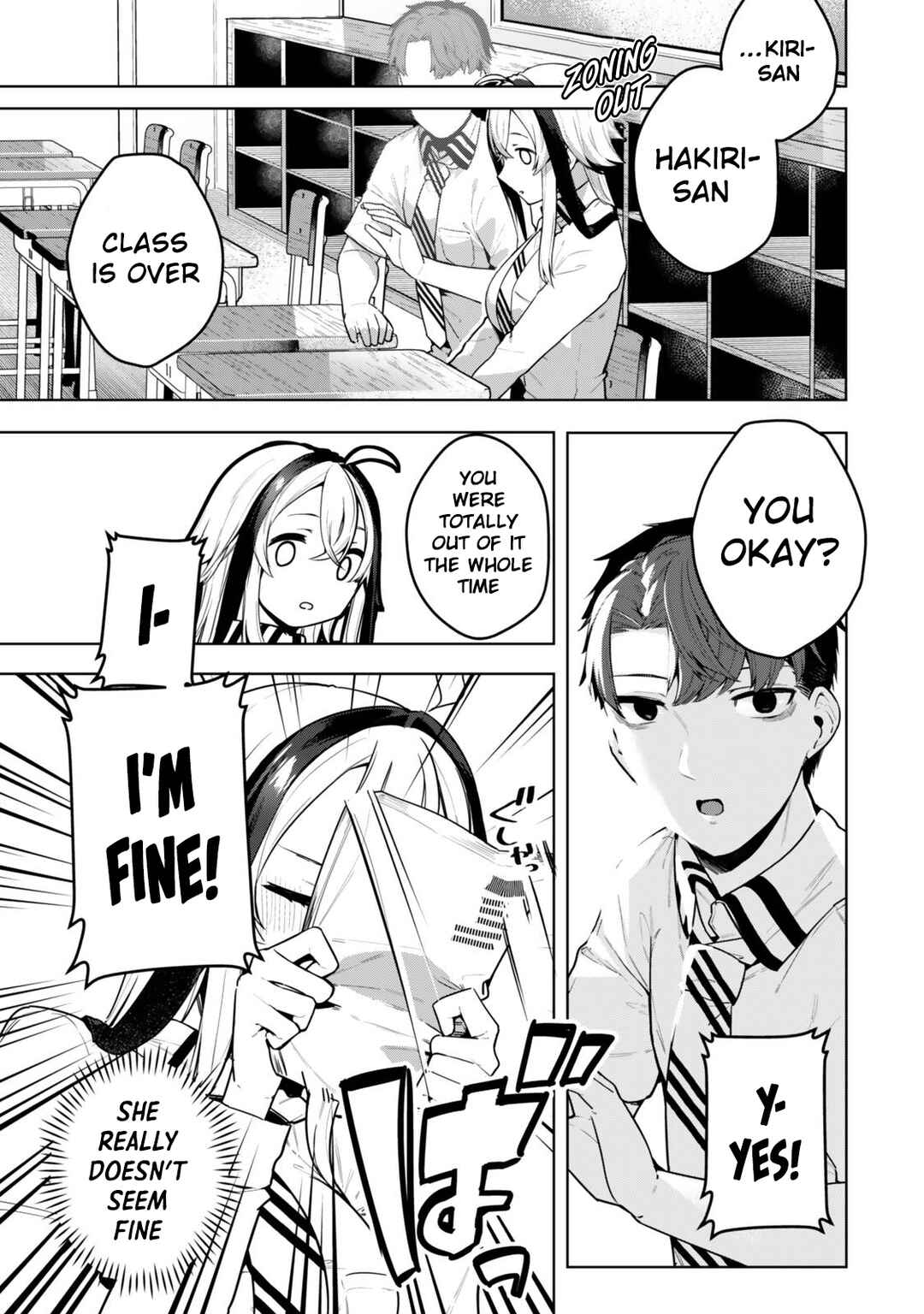 Page 2 Chapter 7 Hakiri-san wa Kimi Dake no Shinigami ni Naritai
