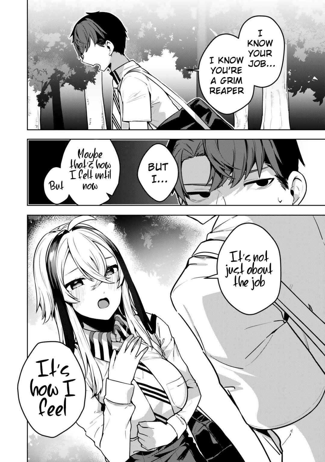 Page 20 Chapter 7 Hakiri-san wa Kimi Dake no Shinigami ni Naritai