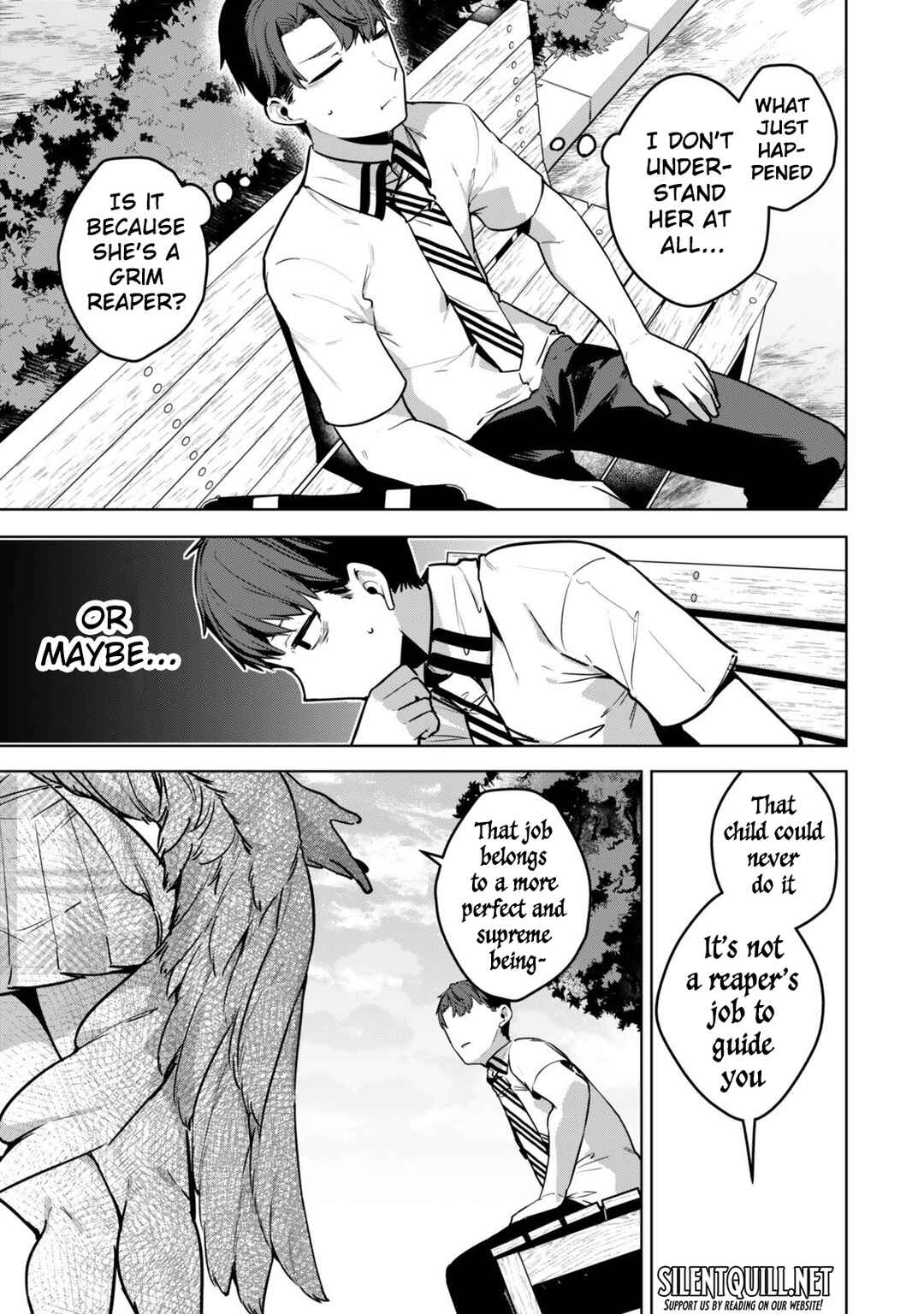 Page 23 Chapter 7 Hakiri-san wa Kimi Dake no Shinigami ni Naritai