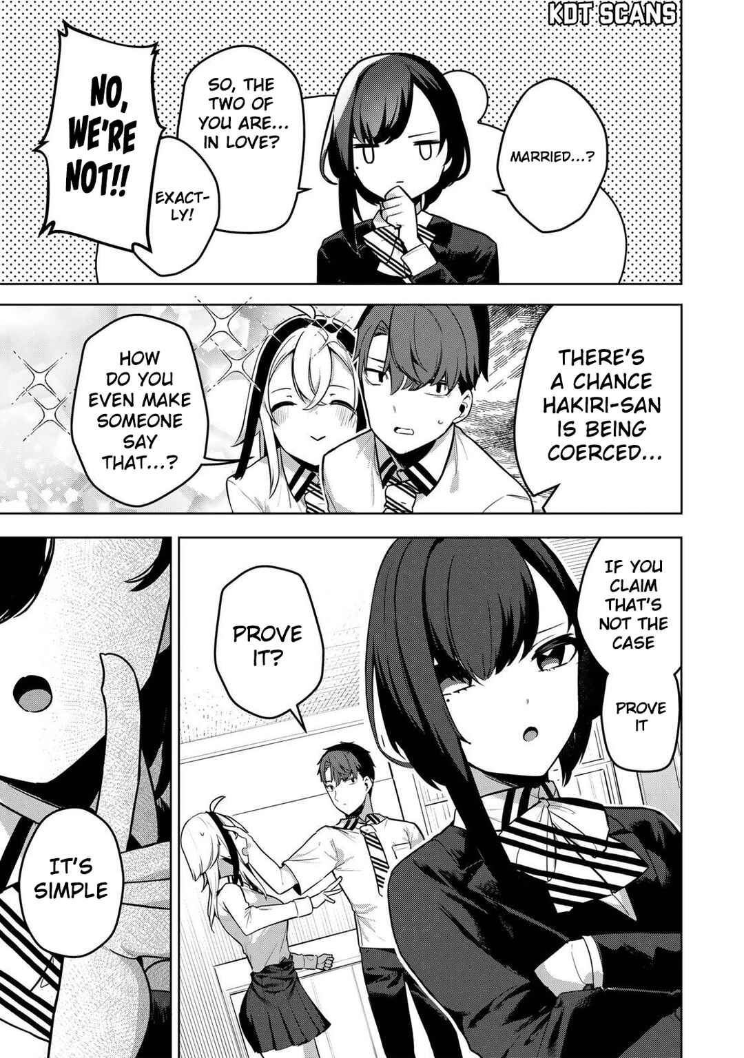 Page 10 Chapter 3 Hakiri-san wa Kimi Dake no Shinigami ni Naritai