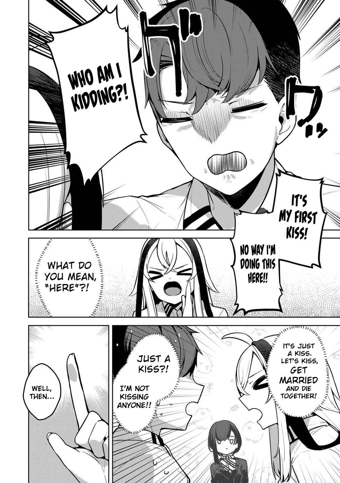 Page 15 Chapter 3 Hakiri-san wa Kimi Dake no Shinigami ni Naritai