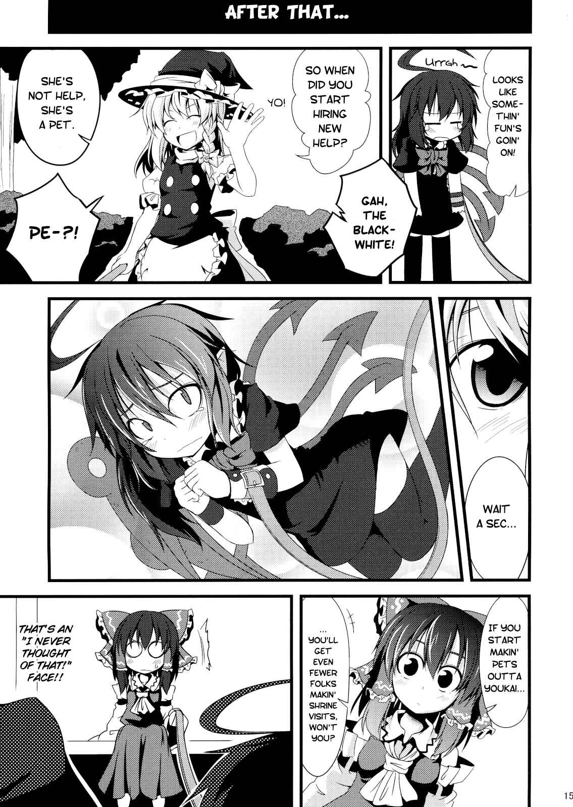 Page 14 Chapter Unknown_0a51 Touhou - Shinryaku! Nue Musume (Doujinshi)