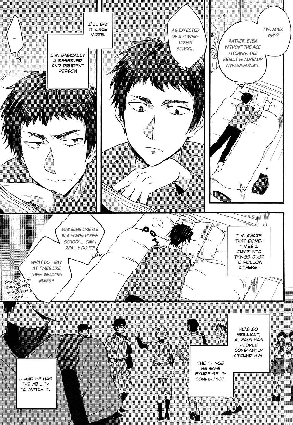 Page 10 Chapter 1 Diamond no Ace - Doukei kara Hajimaru (Doujinshi)