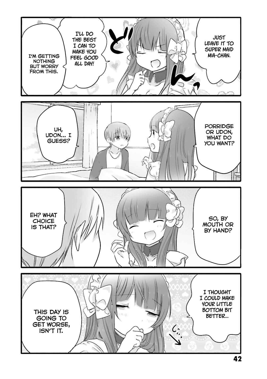 Page 2 Chapter 6 Uchi no Hentai Maid ni Osowareteru
