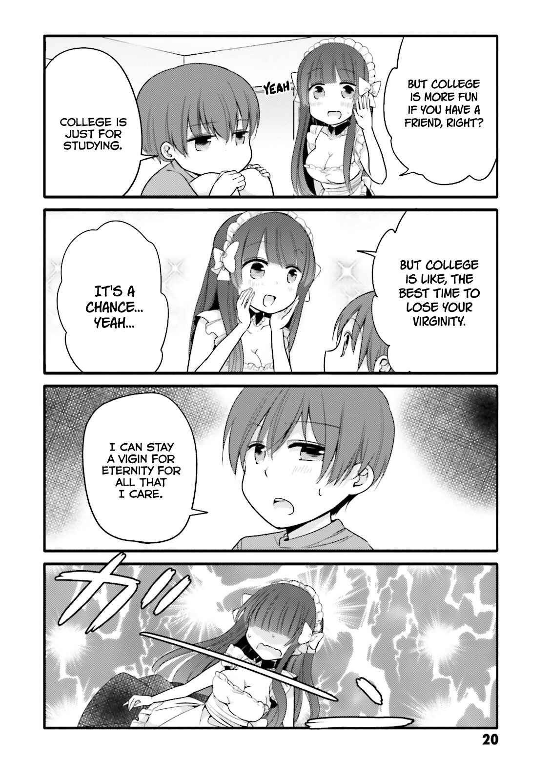 Page 2 Chapter 23 Uchi no Hentai Maid ni Osowareteru