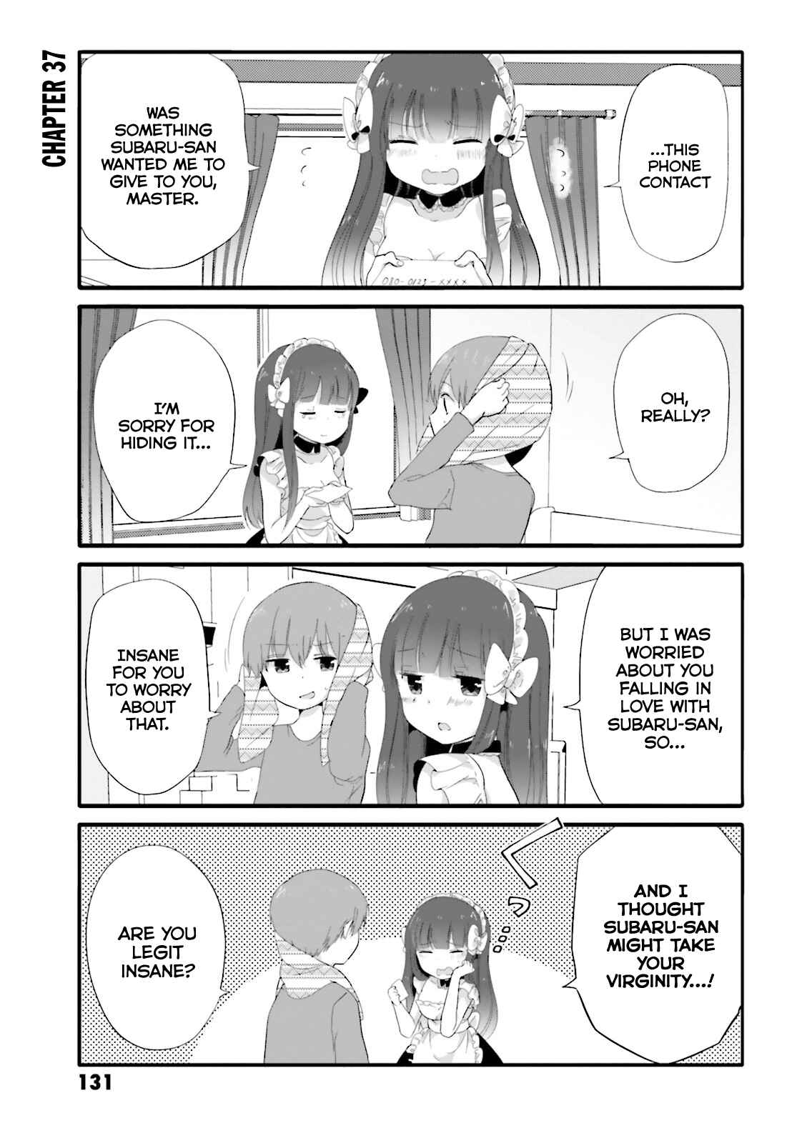 Page 1 Chapter 37 Uchi no Hentai Maid ni Osowareteru