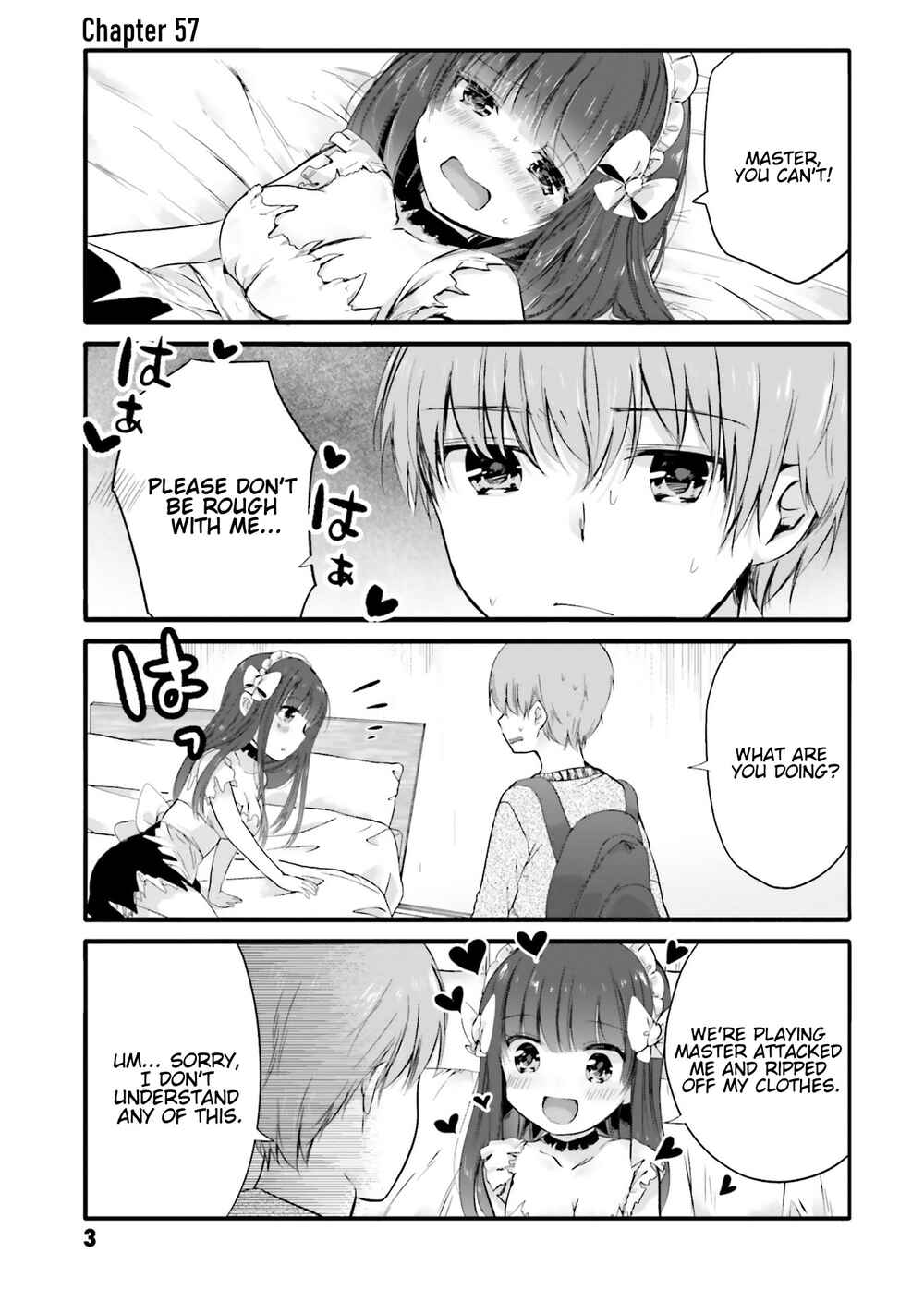 Page 6 Chapter 57 Uchi no Hentai Maid ni Osowareteru