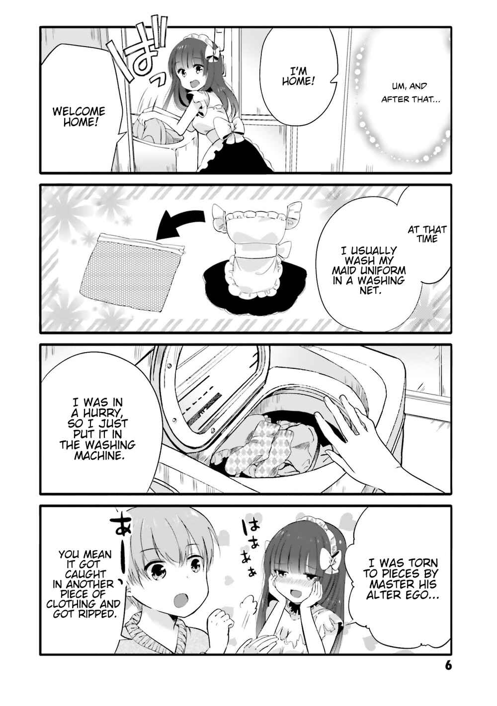 Page 9 Chapter 57 Uchi no Hentai Maid ni Osowareteru