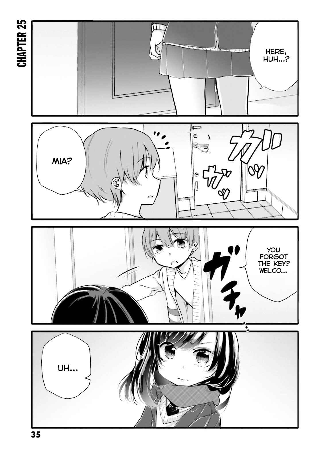 Page 1 Chapter 25 Uchi no Hentai Maid ni Osowareteru