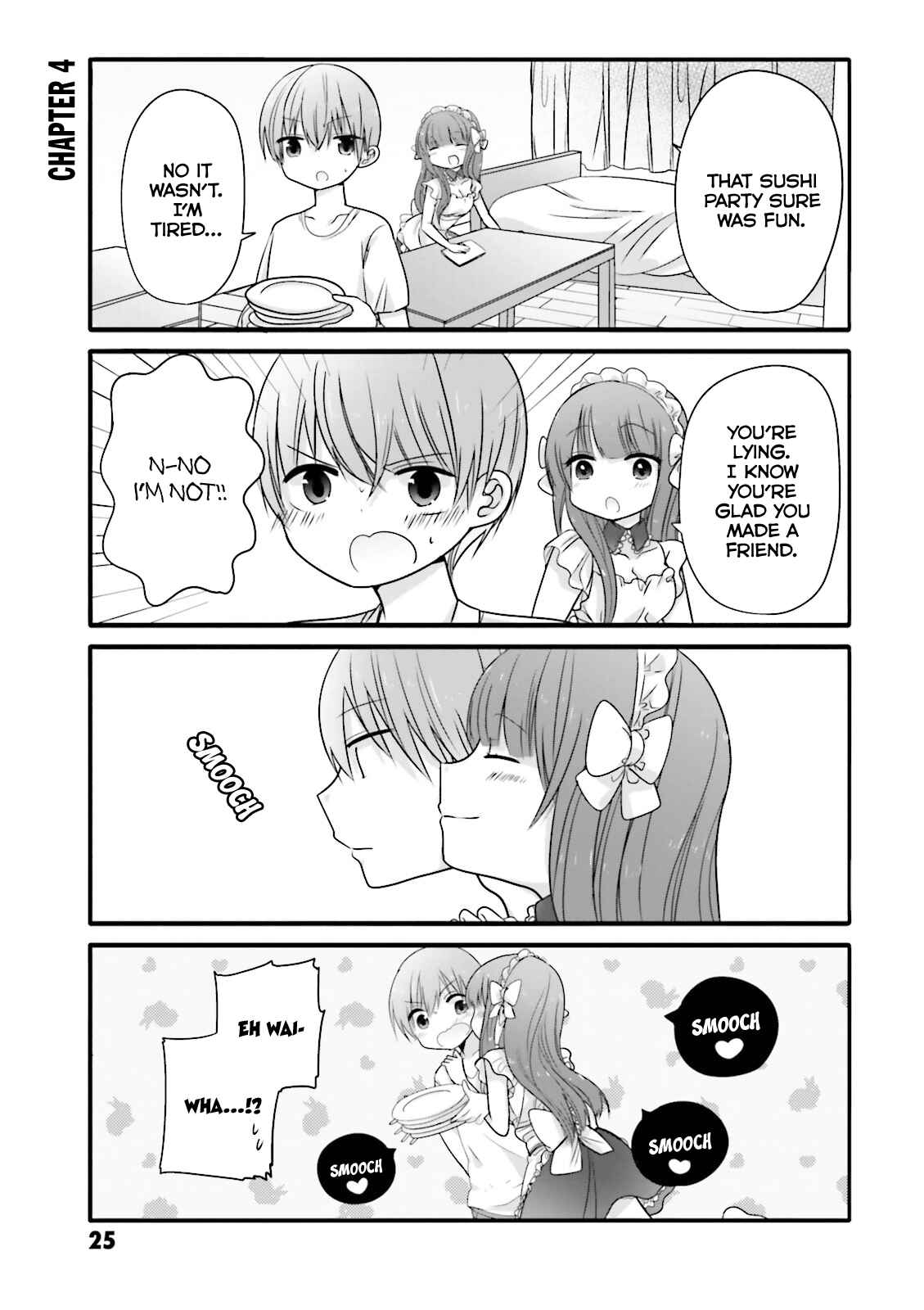 Page 1 Chapter 4 Uchi no Hentai Maid ni Osowareteru