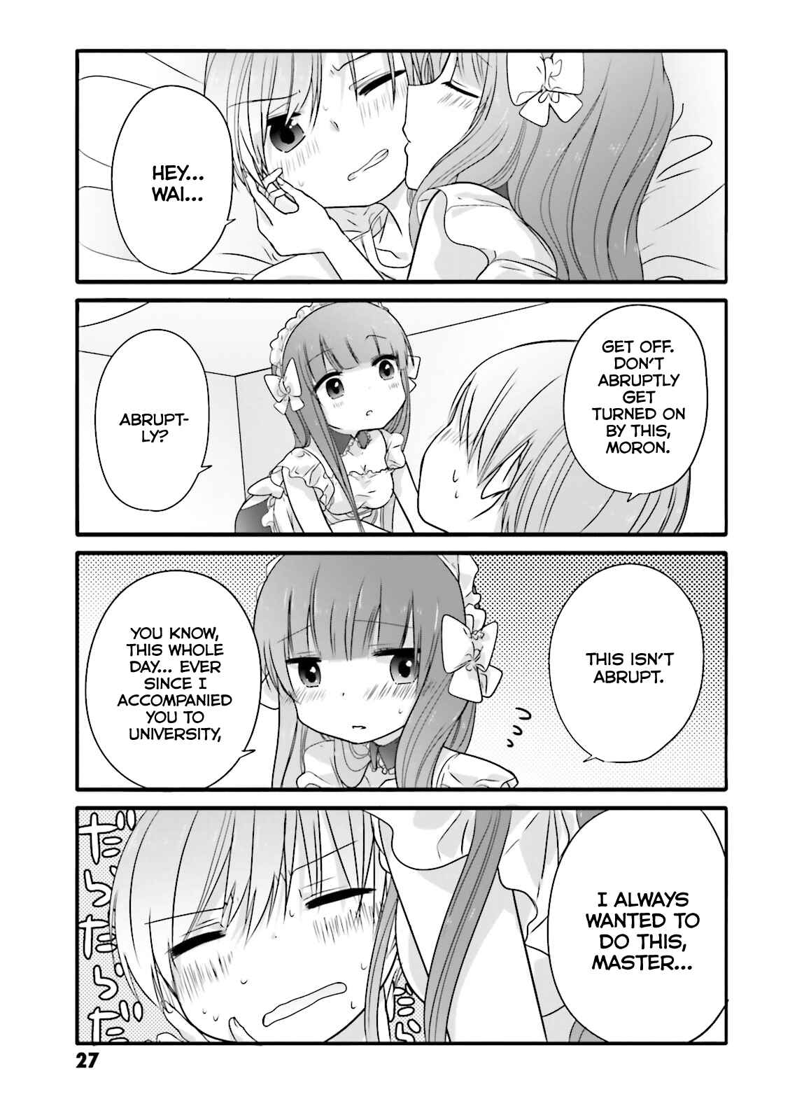 Page 3 Chapter 4 Uchi no Hentai Maid ni Osowareteru