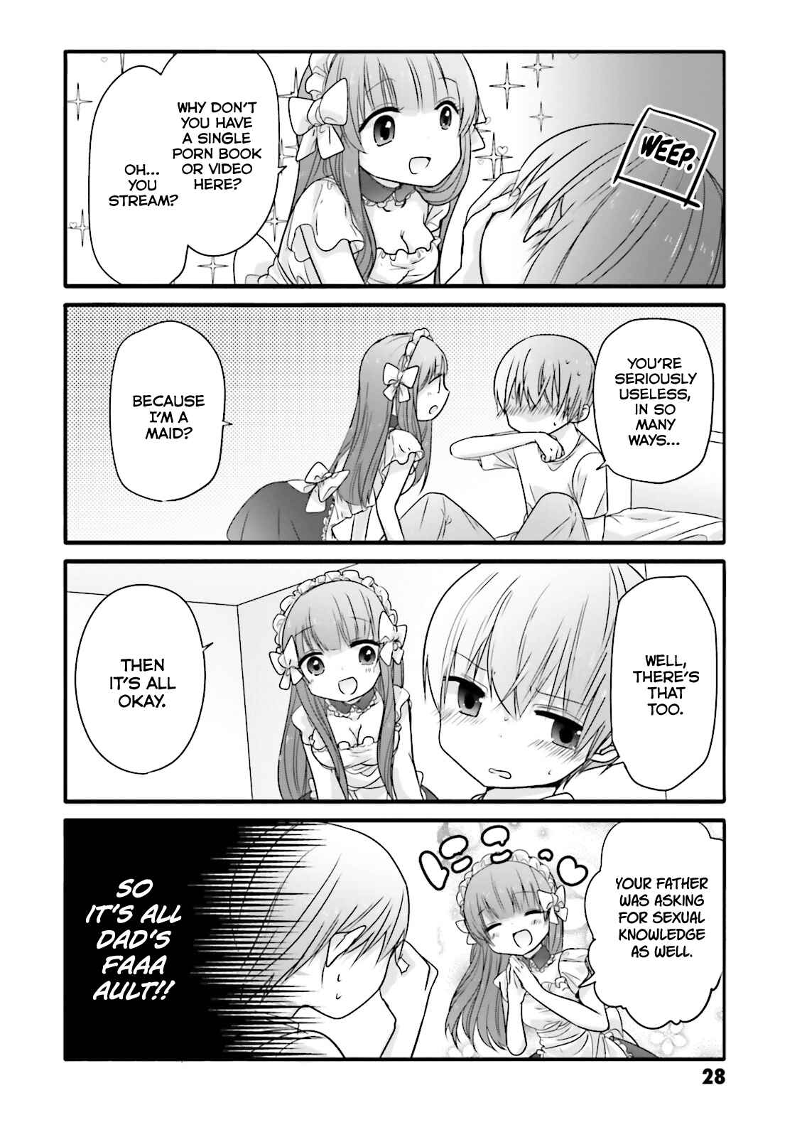 Page 4 Chapter 4 Uchi no Hentai Maid ni Osowareteru