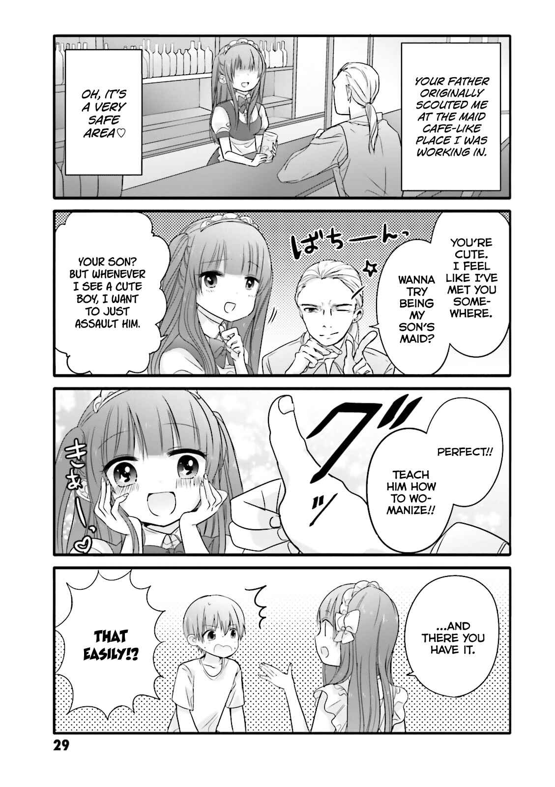 Page 5 Chapter 4 Uchi no Hentai Maid ni Osowareteru