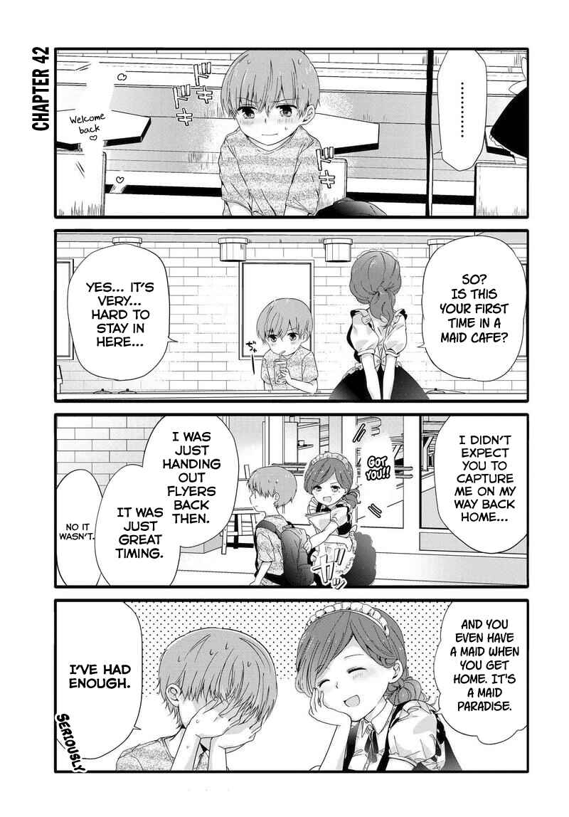 Page 1 Chapter 42 Uchi no Hentai Maid ni Osowareteru