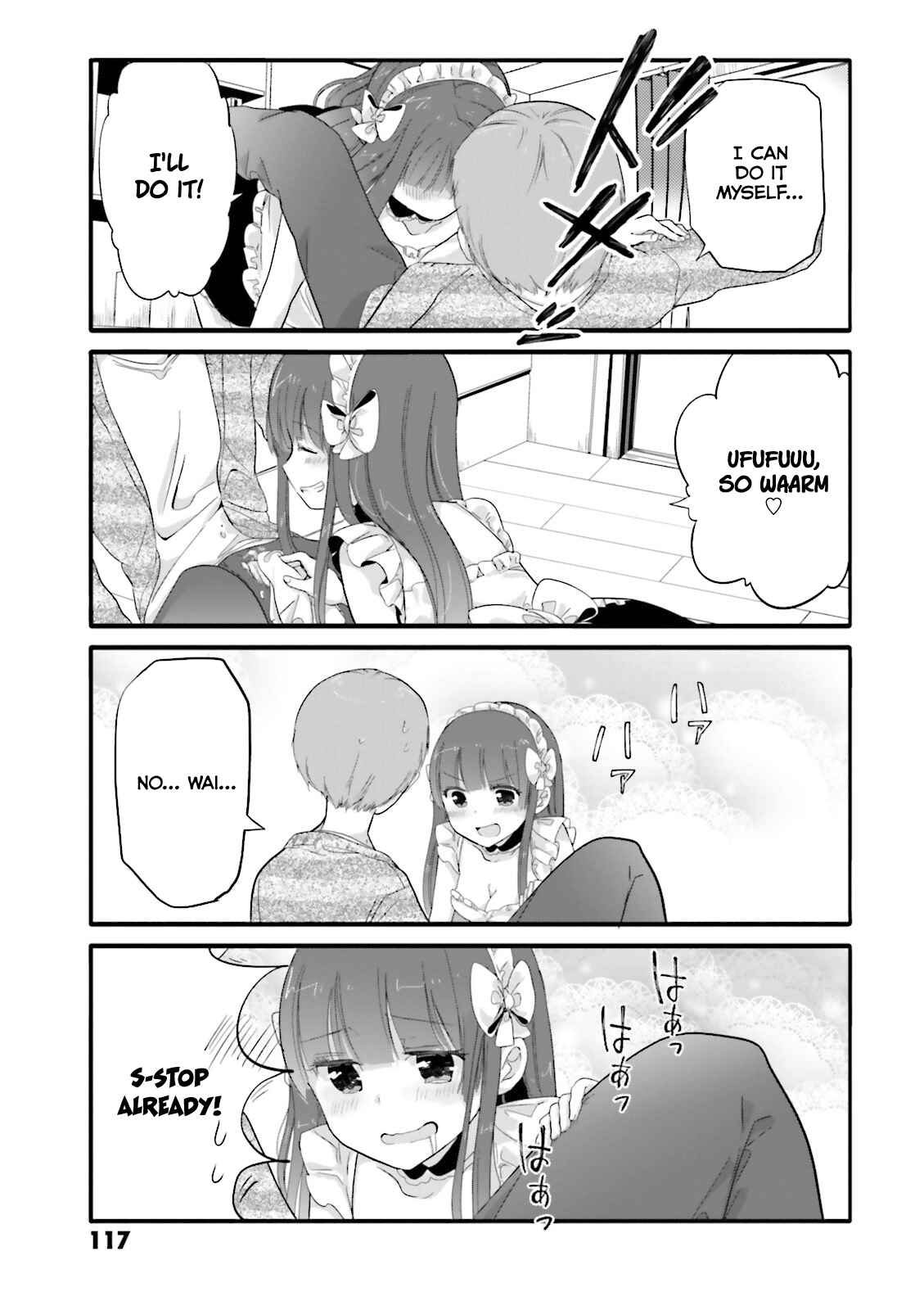 Page 3 Chapter 35 Uchi no Hentai Maid ni Osowareteru