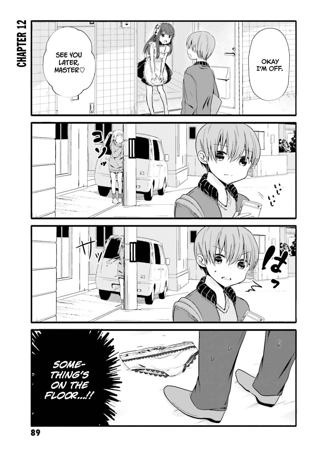 Page 1 Chapter 12 Uchi no Hentai Maid ni Osowareteru