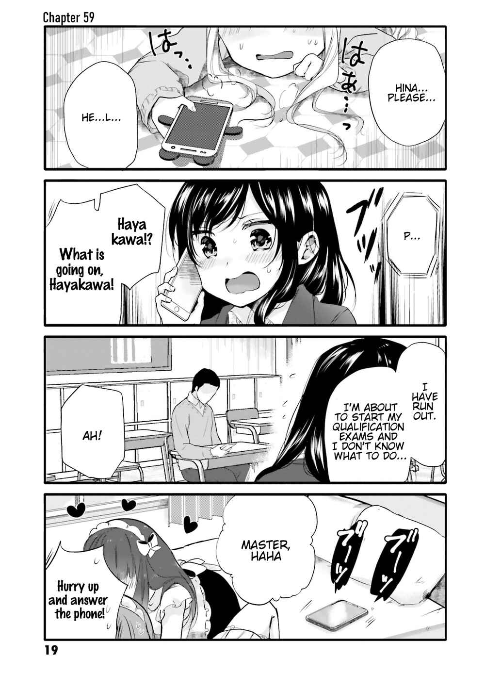 Page 2 Chapter 59 Uchi no Hentai Maid ni Osowareteru
