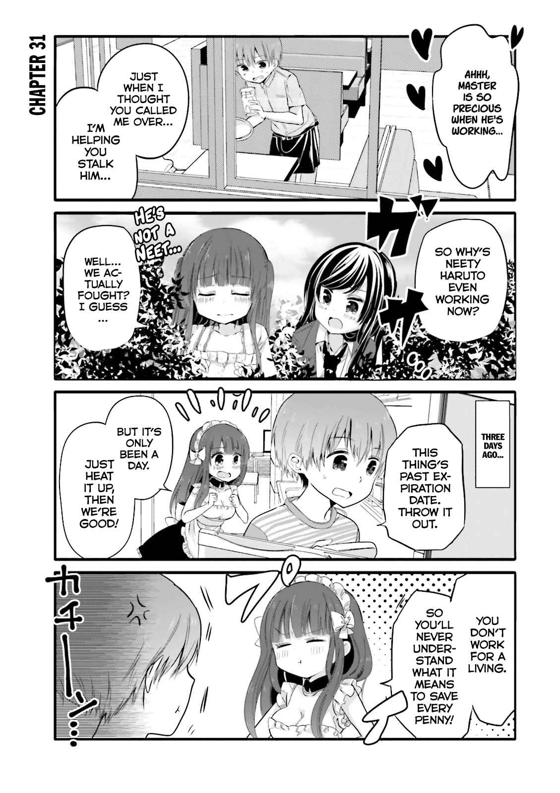 Page 1 Chapter 31 Uchi no Hentai Maid ni Osowareteru
