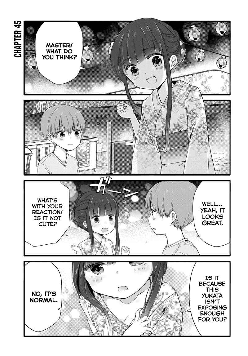Page 1 Chapter 45 Uchi no Hentai Maid ni Osowareteru