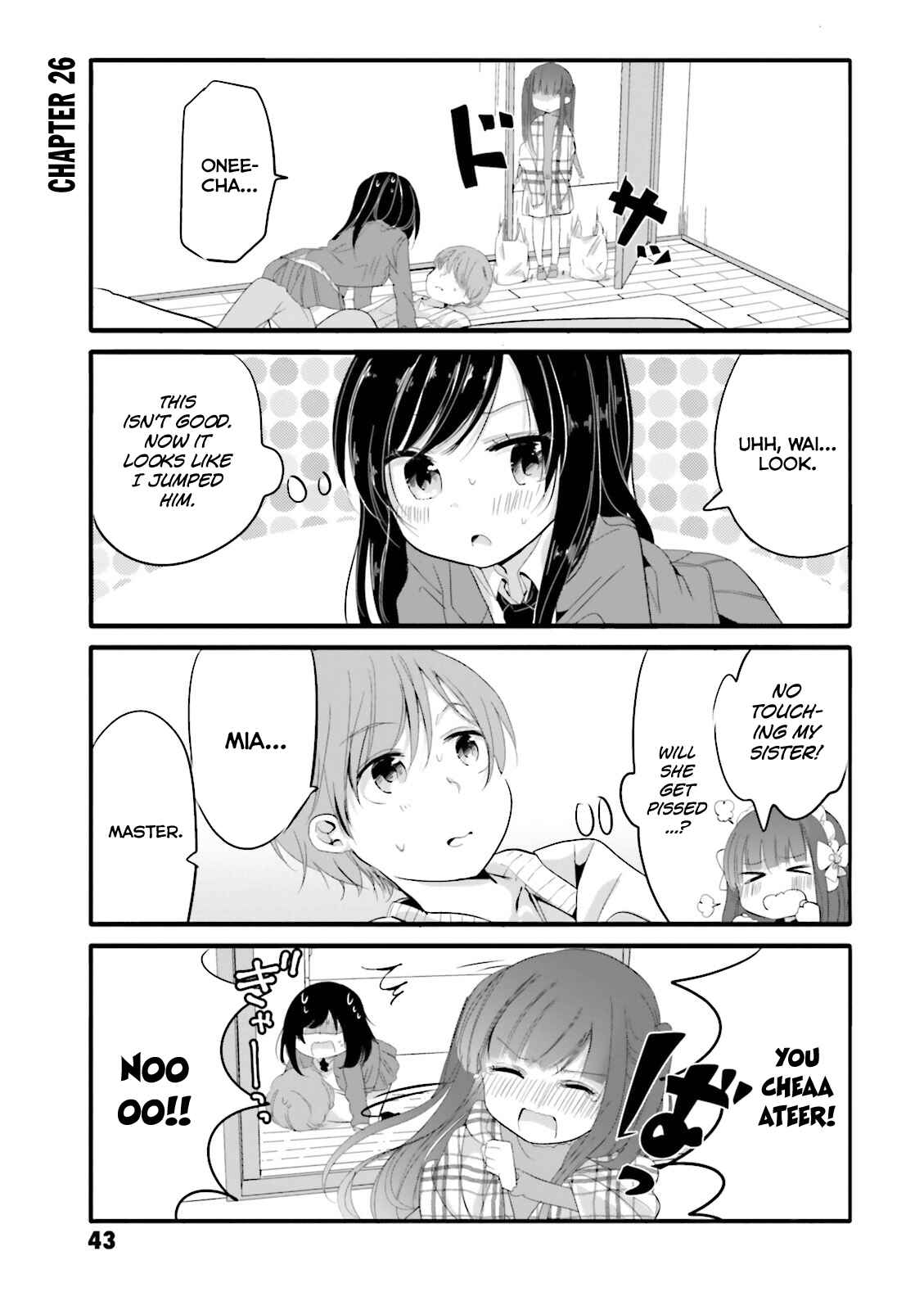 Page 1 Chapter 26 Uchi no Hentai Maid ni Osowareteru