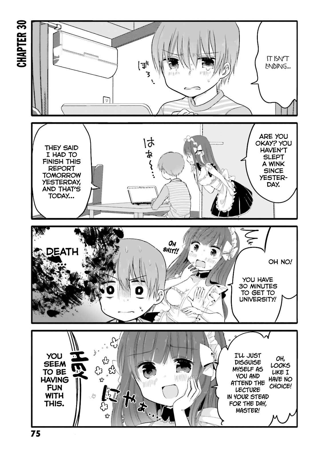 Page 1 Chapter 30 Uchi no Hentai Maid ni Osowareteru
