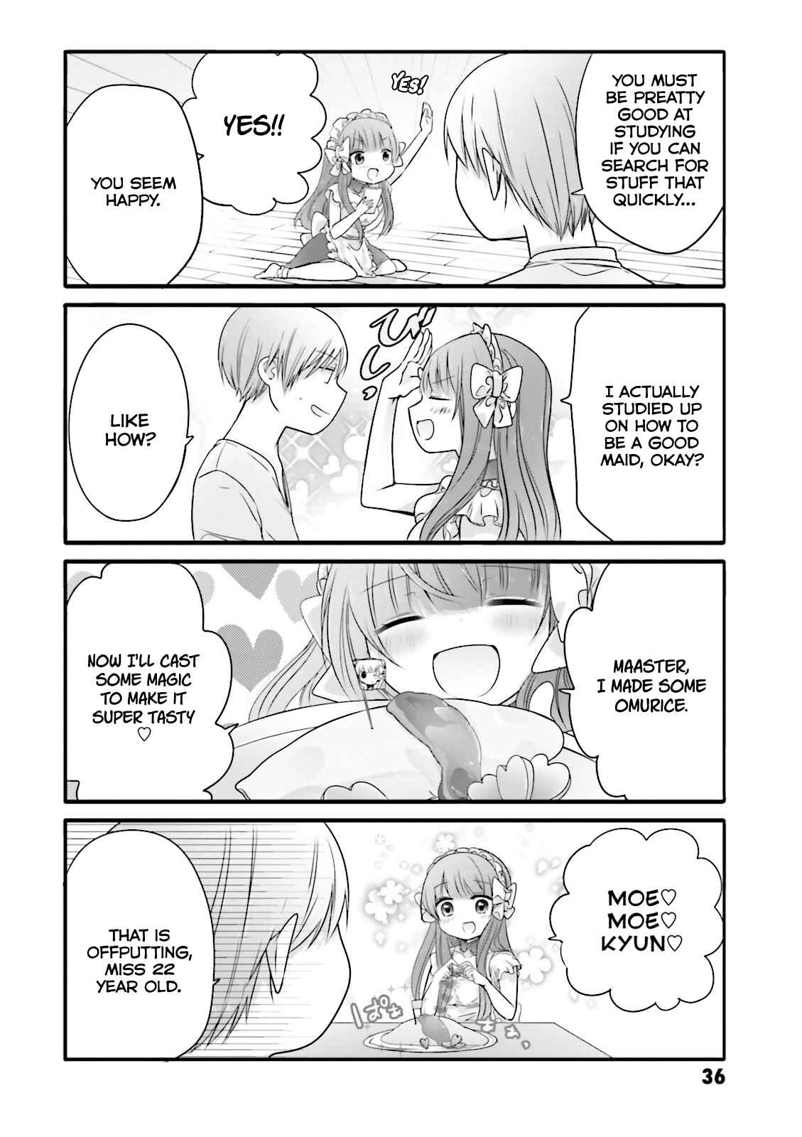 Page 4 Chapter 5 Uchi no Hentai Maid ni Osowareteru