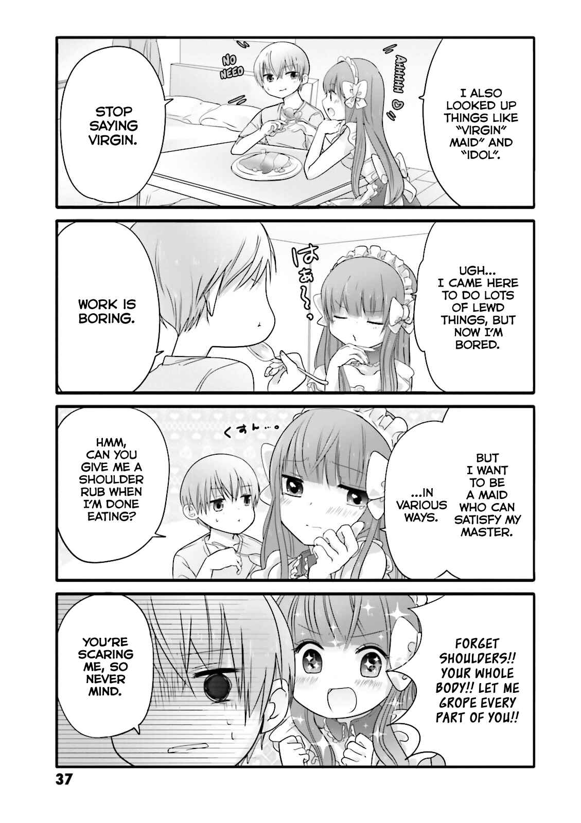 Page 5 Chapter 5 Uchi no Hentai Maid ni Osowareteru