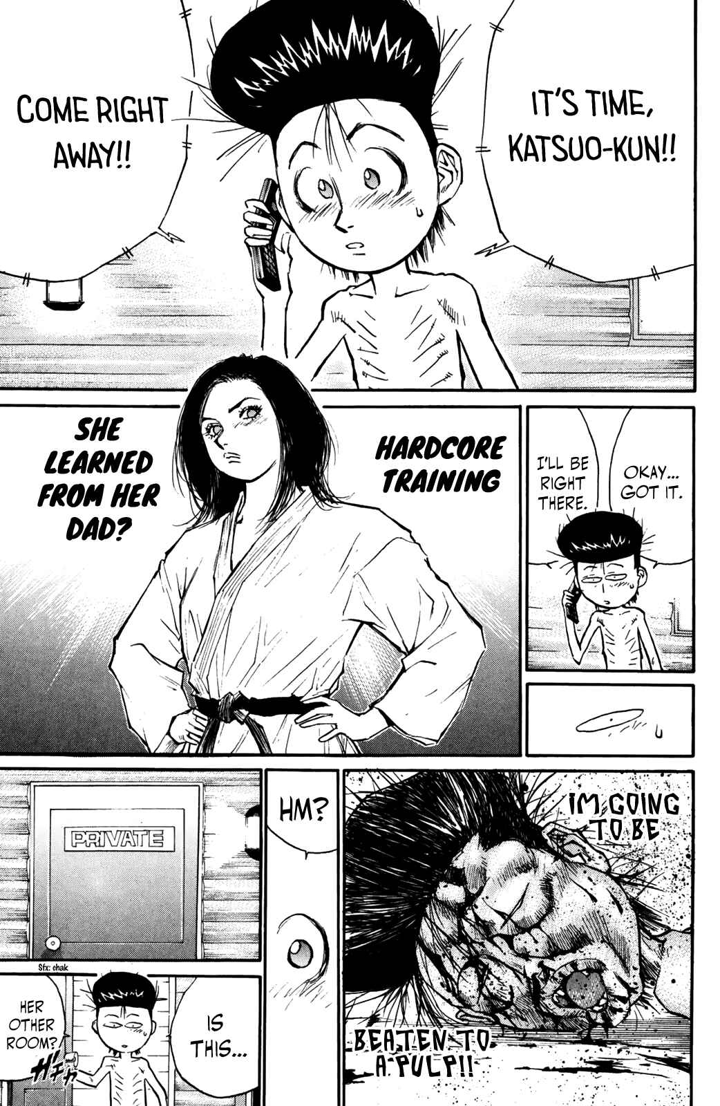 Page 14 Chapter 70 Human Weapon Katsuo!
