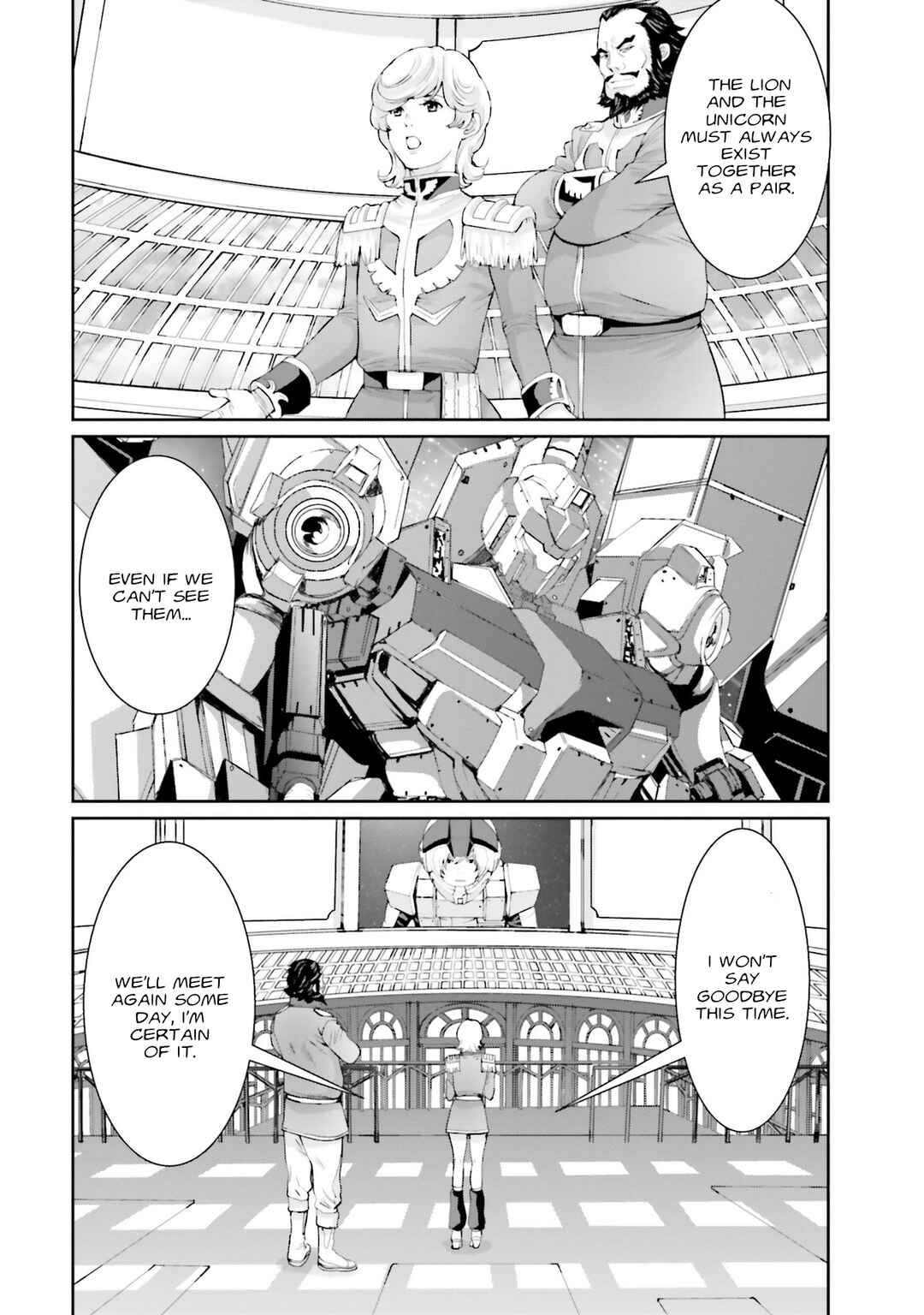 Page 9 Chapter 6 Mobile Suit Gundam UC episode EX2 - Return of the Lion