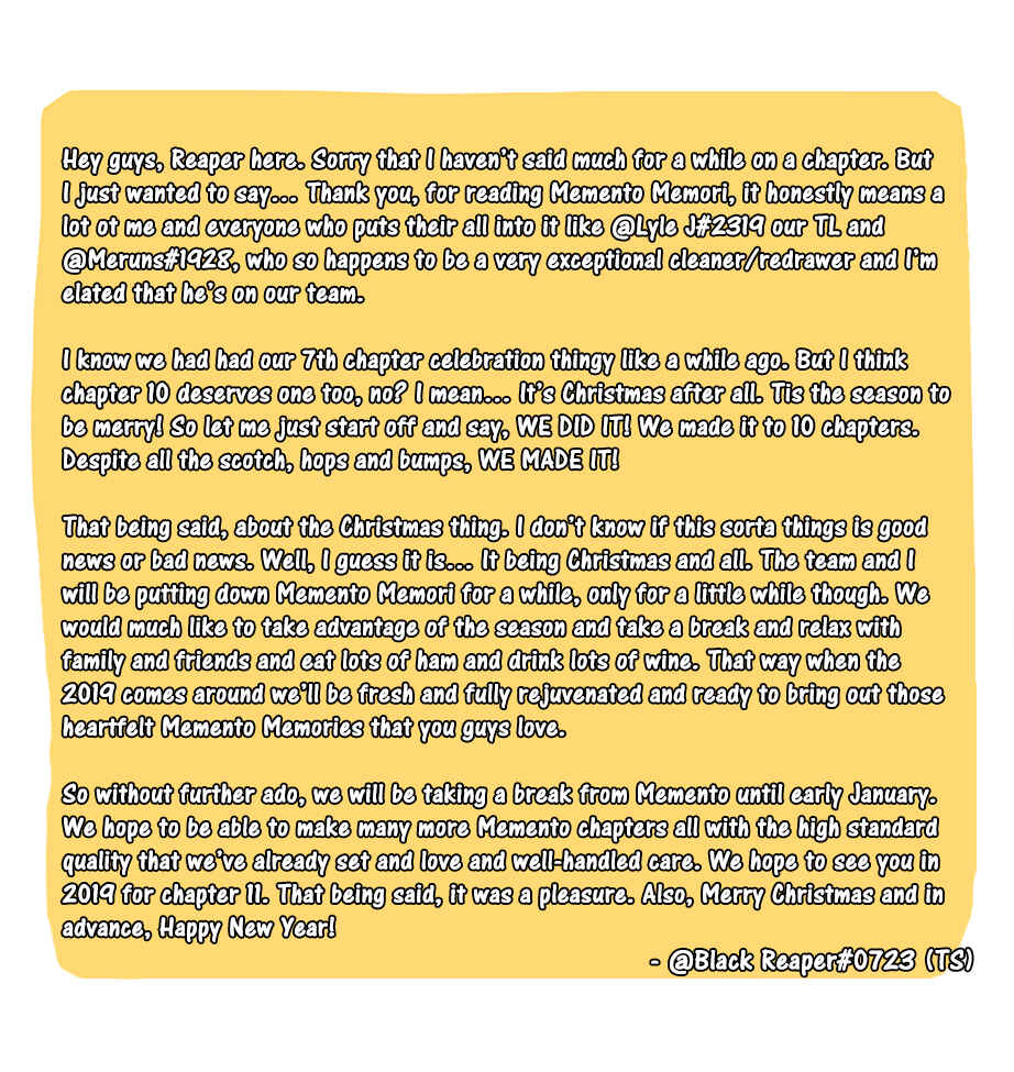 Page 22 Chapter 10 Memento Memori