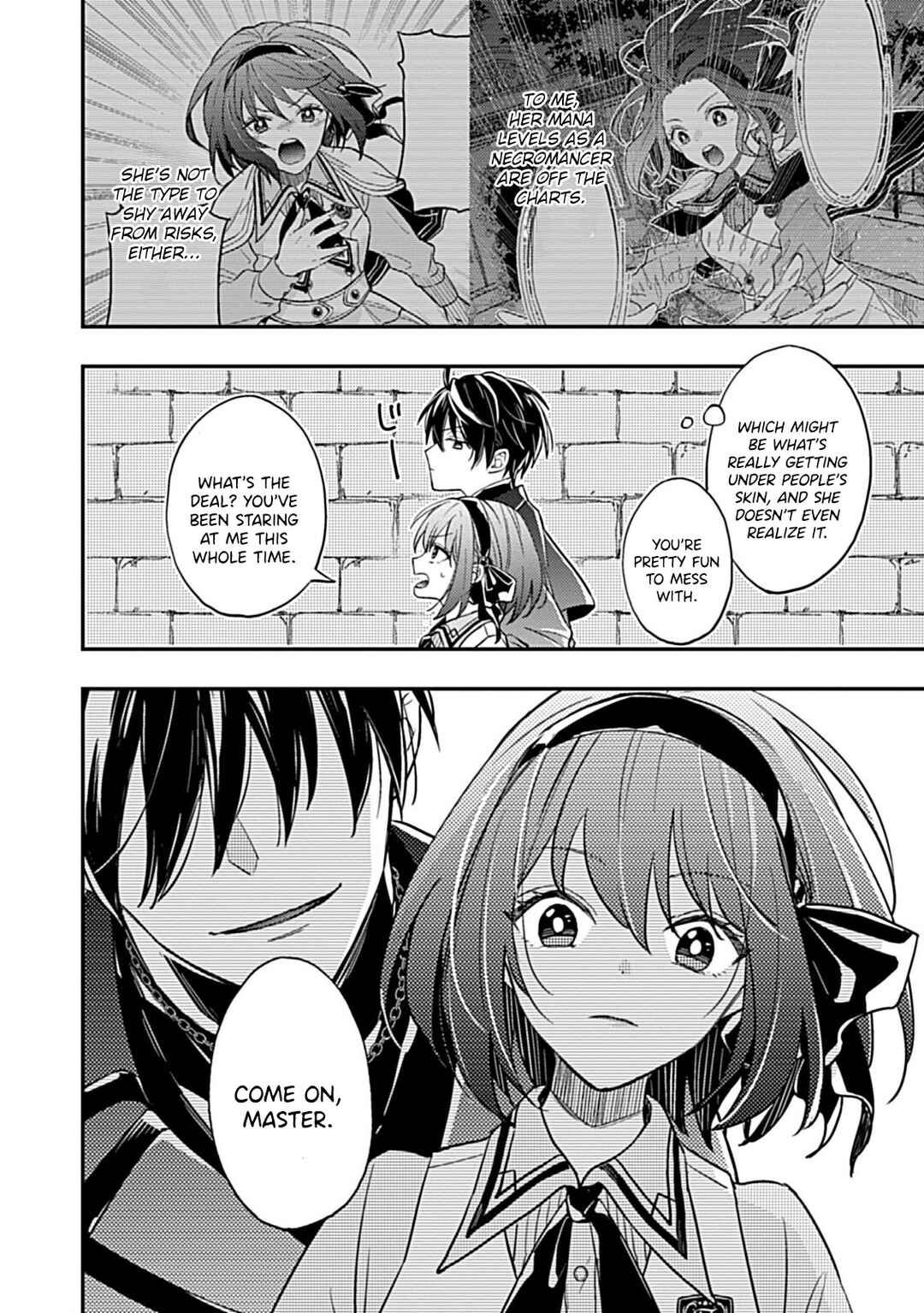 Page 12 Chapter 1.2 Shinmai Necromancer, Maou wo Sosei suru