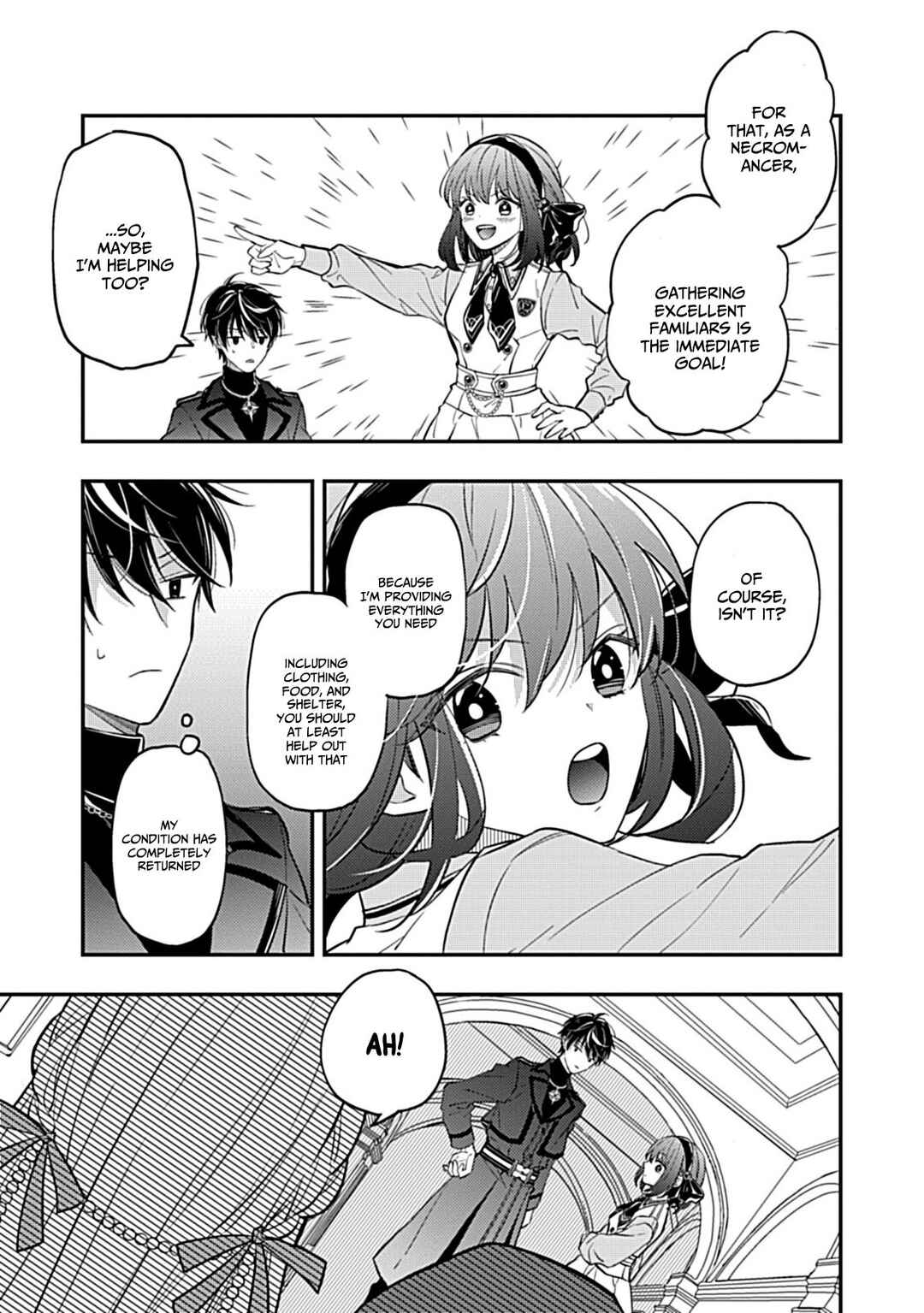 Page 13 Chapter 2.1 Shinmai Necromancer, Maou wo Sosei suru